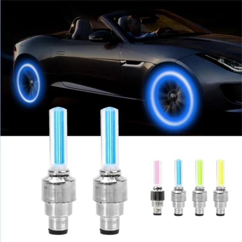 🚗💡 Lumières de Roue LED avec Capteur de Vibration | S'allument en Mouvement | Visibilité Nocturne | Résistantes à l'Eau et Faciles à Installer | Pour Vélos, Motos et Voitures 🏍️