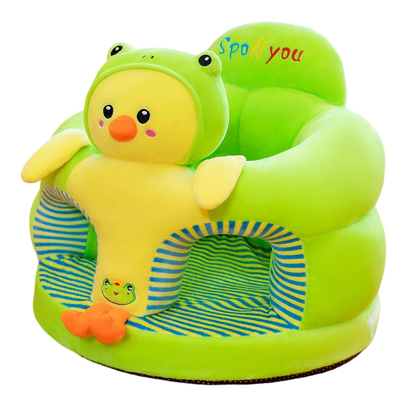 🧸 Siège de Support Doux pour Bébés – Aide à l'Assise | Rembourrage Enveloppant | Base Antidérapante | Velours Doux | 40 × 40 × 40 cm 👶✨