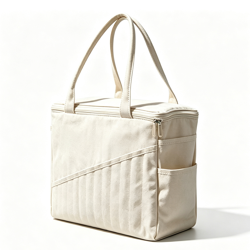 🧶Sac de Rangement pour Fils et Aiguilles à Tricoter en Toile | Trous Anti-Emmêlement et Multiples Poches 🧵 | Idéal pour le Tricot et le Crochet Partout 👜 | Toile Résistante 🛠️