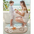 🧼 Tapis Absorbant d'Intérieur – Sèche les Pieds, Protège le Sol & Embellit la Maison | Antidérapant | Doux Effet Cachemire | Salle de Bain, Entrée & Cuisine | 4 Tailles 🏠✨