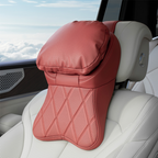 🚗 Appuie-tête de voiture en mousse à mémoire de forme | Support ergonomique 3D pour les cervicales et les épaules 🛡️ | Confort absolu pour la conduite quotidienne et les longs trajets 🛣️ | Cuir PU respirant de première qualité ✨