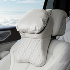 🚗 Appuie-tête de voiture en mousse à mémoire de forme | Support ergonomique 3D pour les cervicales et les épaules 🛡️ | Confort absolu pour la conduite quotidienne et les longs trajets 🛣️ | Cuir PU respirant de première qualité ✨