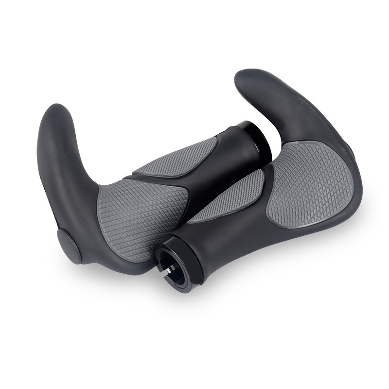 Poignées de vélo ergonomiques 🚴 | Prise antidérapante en TPR 🤲 | Blocage sécurisé en aluminium 🔒 | Confort maximal pour les longs trajets 🏞️