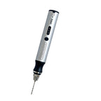 🖊️ Mini graveur électrique sans fil – 3 vitesses 5 000/10 000/18 000 tr/min | USB-C | Protection contre les surcharges | Gravure, ponçage et polissage | Aluminium + ABS ⚙️