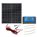 ☀️ Kit Panneau Solaire Portable Étanche – Haute Conversion Énergétique | Contrôleur Intelligent 10A/20A/100A | Résistant aux Intempéries | Compact & Léger | Pour Camping & Hors Réseau 🌿⚡