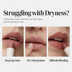 💄✨ Rouge à Lèvres Mousse 2-en-1 Lèvres et Joues | Applicateur Éponge Douce | Effet Velours Mat Doux | 2,5 g | 3 Teintes