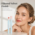 💄✨ Rouge à Lèvres Mousse 2-en-1 Lèvres et Joues | Applicateur Éponge Douce | Effet Velours Mat Doux | 2,5 g | 3 Teintes