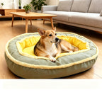 🐾 Lit Ergonomique pour Animaux de Compagnie | ☁️ Doux et Respirant | 🛏️ Soutien Toutes Saisons | 🏠 Conception Confortable