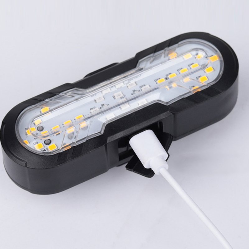 Feu Arrière Intelligent pour Vélo 🚴 | Télécommande sans Fil et Clignotants 🚦 | Klaxon Intégré 🔊 | Rechargeable par USB 🔋