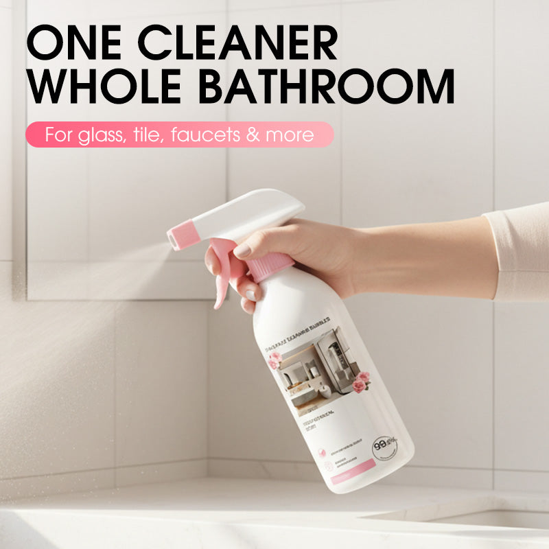 🧴 Nettoyant Multi-surfaces Salle de Bain en Spray | ✨ Élimine Taches et Calcaire | 🚿 Idéal pour Verre, Carrelage et Sanitaires | 🌿 Formule Douce et Parfumée | 💧 450ml