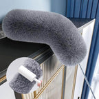 🧹 Plumeau Télescopique en Microfibre | ✨ Capture la Poussière comme un Aimant | 🏠 Idéal pour les Plafonds Hauts et les Espaces Étroits | 📏 Tête Pliable et Manche Extensible (Jusqu'à 2.8m)