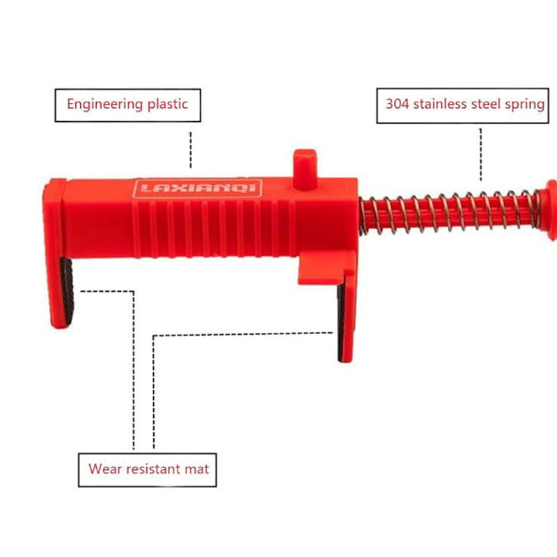Agrafes de Maçonnerie Réglables en PA6 🧱 | Fixation Rapide pour Ligne de Pose ⚙️ | Structure Robuste et Installation sans Outils ⚡ | Lot de 2 Pièces 🛠️