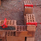 Agrafes de Maçonnerie Réglables en PA6 🧱 | Fixation Rapide pour Ligne de Pose ⚙️ | Structure Robuste et Installation sans Outils ⚡ | Lot de 2 Pièces 🛠️