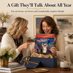 😺 Calendrier 2027 Thème Chat avec Mèmes Drôles | 12 Mois d'Illustrations Félines, Une Différente Chaque Mois 🗓️ | Planning Pratique pour la Maison et le Bureau 🏠 | Idée Cadeau pour les Amoureux des Chats 🎁 | En Papier, environ 200 g
