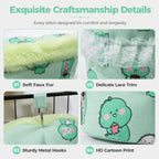 🦜 Nid Douillet pour Petits Animaux | Intérieur en Peluche Chaude et Douce ☁️ | Design Semi-Fermé avec Crochets Robustes 🪝 | Pour Inséparables, Perruches, Hamsters et Écureuils Volants 🐾